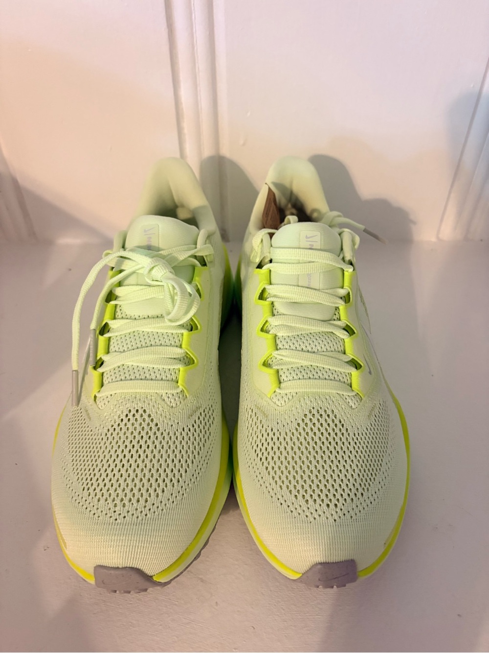 Nike Air Zoom Pegasus Women’s Neon Lime Mesh Running Shoes